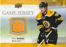 PHIL KESSEL 2007-'08 UPPER DECK SERIES 2 GAME JERSEY