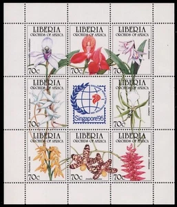 Liberia 1995 - Mi-N.o 1631-1638 ** - Estampillada sin montar o nunca montada - Flores / Flores - Imagen 1 de 1