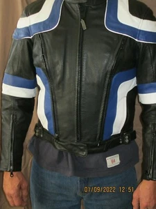 Men’s Leather First Gear Motorcycle Jacket - Picture 1 of 11