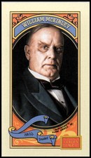 2014 Panini Golden Age Mini Mono Brand Blue Back #18 William McKinley