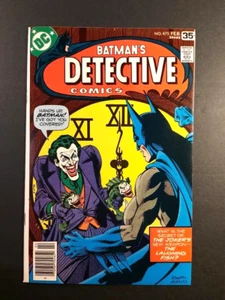 Detective Comics 475 / Classic Joker Story / Rogers & Austin / 1978 / NM - Picture 1 of 7
