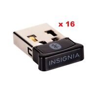 Lot of 16 x Insignia USB Bluetooth Adapter NS-PCY5BMA2 -C -  Black