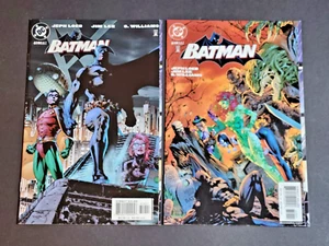Batman 619 A & B Heroes & Villians Variants Set NM 2003 DC Comics HUSH PART 12 - Picture 1 of 2