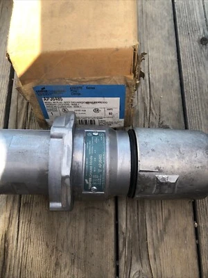 Enchufe Cooper CROUSE-HINDS APJ6465 60A 3 W 4 POLOS 250VDC 600 VAC Nuevo Foto 1 de 4
