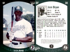 Jason Bryan 2003 MultiAd Augusta Greenjackets #5 Card *AutographDen*