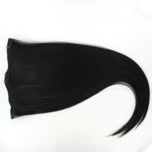 Extensions à clip cheveux châtain foncé "brun" 60 cm ref: 2 - Imagen 1 de 4