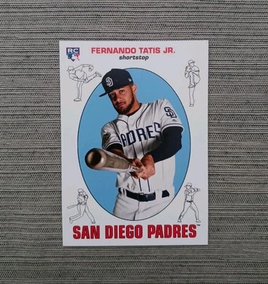 2019 topps throwback thursday #311 fernando tatis jr rookie only 1280 printed - Image 1 of 4