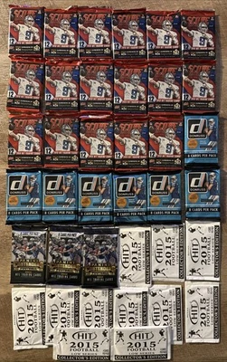 PAQUETES DE FÚTBOL 2015-16 SIN ABRIR (38) Panini Score / Donruss / Contenders / HIT Foto 1 de 4