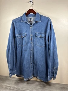 Harley-Davidson Jacke 2XL Biker Blues Denim Blue Jeans Herren Authentic - Bild 1 von 8