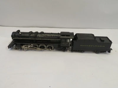 Vintage Germany Fleischmann 2-8-2 HO Steam Locomotive 1367 W/PA Tender For Parts - Image 1 of 4