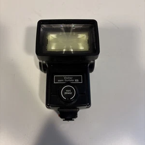 VIVITAR ZOOM THYRISTOR 285 SHOE MOUNT FLASH - FULLY TESTED! Great Condition! - Picture 1 of 14