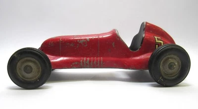 THIMBLE DROME SPECIAL Car RED #5 Made In USA LM Cox - Image 1 of 4