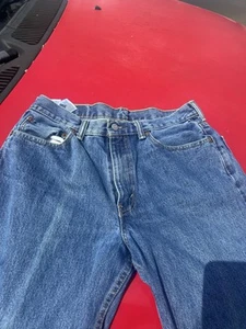 Men’s Levi's 550 Jeans Men's Size 34x34  Blue - Straight Leg - Red Tag - Picture 1 of 10