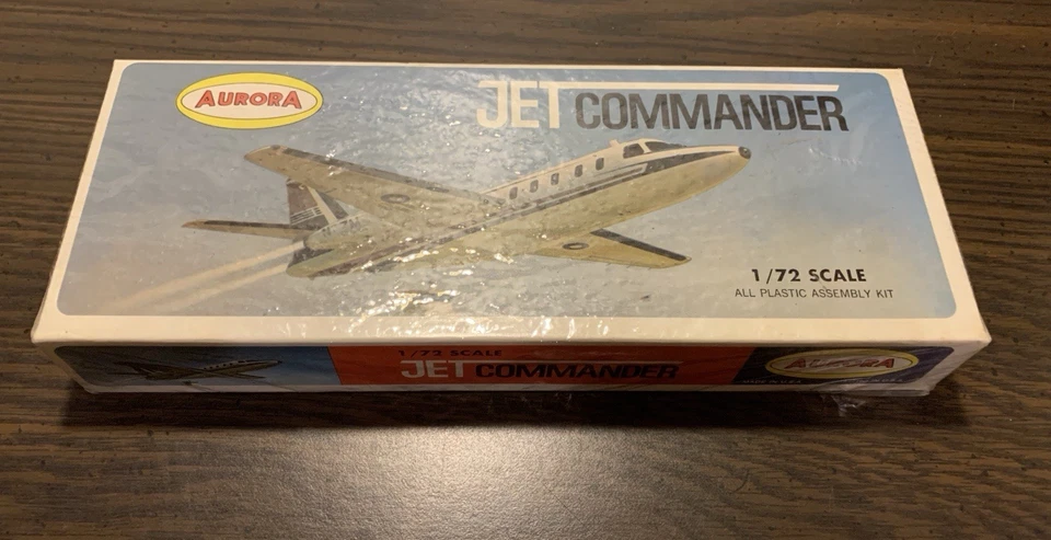 Aurora Aero Jet Commander 1/72 Scale 1968 Model Kit - Image 1 of 1