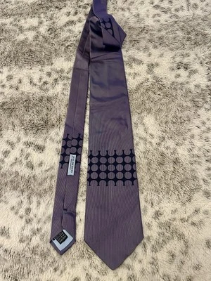 Corbata Gene Meyer Hecha en Italia Seda Edición Exclusiva Diseño Corbata Ancha 4x58 Foto 1 de 4