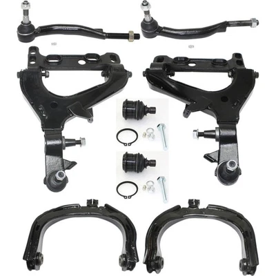 Control Arm Kit For 2002-2003 Chevrolet Trailblazer Front Left & Right Set of 8 - Image 1 of 4
