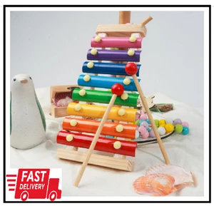 MCPINKY Xylophon für Kinder, Xylophon Musikspielzeug mit kindersicheren Schlägeln Educat - Bild 1 von 2