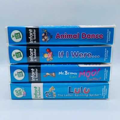 LeapFrog LittleTouch LeapPad Infant & Toddler Interactive Books 3 NEW + 1 OPEN - Image 1 of 4