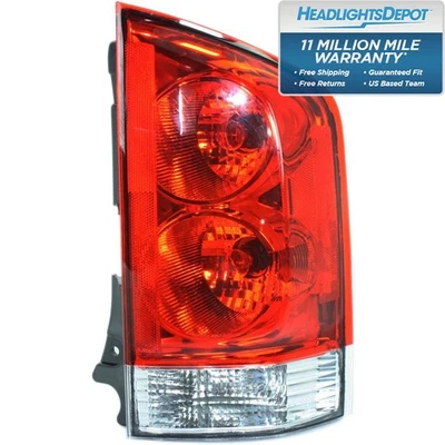 Tail light Passenger Side Assembly Fits 05-2015 Nissan Armada - Image 1 of 4