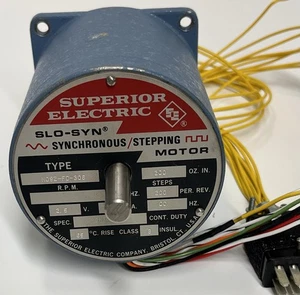 Superior Electric SLO-SYN Synchronous /Stepping Motor Type M092-FD-306 Step:200 - Picture 1 of 6