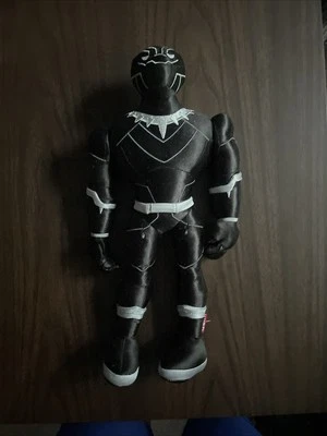 (T) Disney, Black Panther Marvel 15" inch moveable arms Plush Doll DAMAGED! - Image 1 of 4