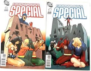 COUNTDOWN SPECIAL. NUMBER'S 1 & 2. THE ATOM. (2 ISSUE 2008 FULL SET LOT) - Picture 1 of 12