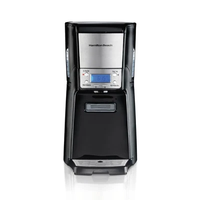 Hamilton Beach One Press Programmable Dispensing Drip Coffee Maker with 12 Cu... - Image 1 of 4