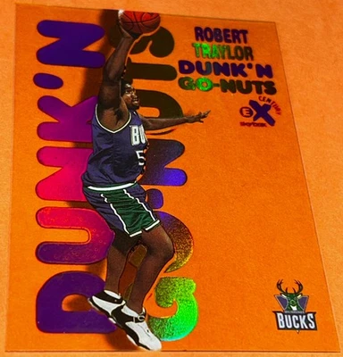 1998-99 skybox e-x   dunk'n go-nuts Robert Traylor Refractor RC #13 Of 20 DG - Image 1 of 4