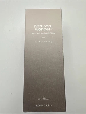 Haruharu Wonder Black Rice toner hialurônico para pele sensível | 150ml 5,1 fl.oz. - Imagem 1 de 4