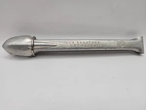 Vtg Aluminum Tongs Advertising New Marathon Gasoline - Picture 1 of 13