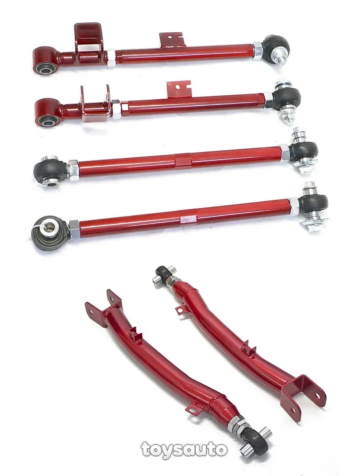 Godspeed 6pc Rear Lateral Link + Trailing Arm for Forester 98-02, Legacy 93-99 - Image 1 of 3