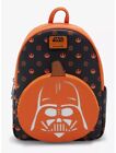 Nwt Loungefly Star Wars Darth Vader Glow In The Dark Jack-O-Latern Mini Backpack