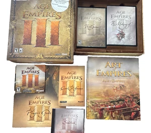 AGE OF EMPIRES 3 COLLECTOR'S EDITION PC Big Box COMPLETE SET - Picture 1 of 3