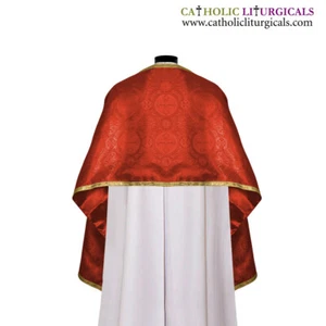 NEW RED Set of 2 Roman Catholic Church VIMPS ,VIMPA - Picture 1 of 2