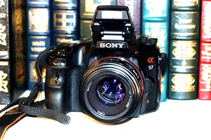 SONY A57 w/50mm Lens - Picture 1 of 9
