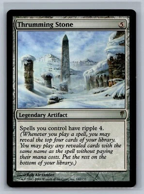 Magic The Gathering Coldsnap Thrumming Stone #142/155 MTG TCG CCG - Image 1 of 2