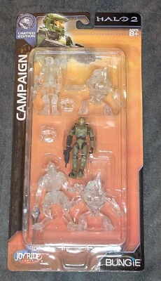 HALO 2 EDICIÓN LIMITADA MINI CAMUFLAJE CAMPAÑA PAQUETE DE 5 FIGURAS NUEVO JOYRIDE 2005 Precintado Foto 1 de 4