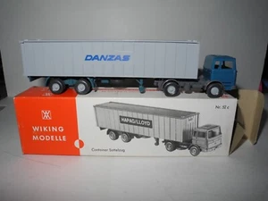 VINTAGE WIKING 1:87 MERCEDES-BENZ 1620 DANZAS 1968-1974 ONLY MINT 853/1 - Picture 1 of 7