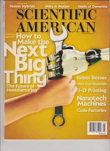 SCIENTIFIC AMERICAN MAGAZINE MAY 2013. - Foto 1 di 1