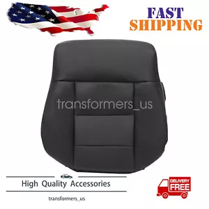 For 2010-2016 Mercedes Benz E-Class E350 Driver Side TOP Leather Cover Black - Picture 1 of 10