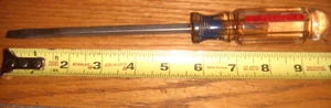CRAFTSMAN # FORGED IN USA 1/4" SCREWDRIVER FLAT HEAD 10" LONG - Picture 1 of 1