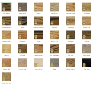 Minwax® Wood Finish™ Interior Oil-Based Wood Stain - 1 qt Various Colors - Picture 1 of 29