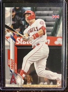 2020 Topps UK SP Edition Mike Trout #1 Los Angeles Angels GOAT hot 🔥