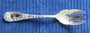 Chrysanthemum Durgin Ice Cream Fork w/Gold Wash 5 3/4" Gift Giving Condition! - Bild 1 von 5