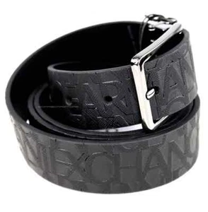 Armani Exchange cintura reversbile nero e grigio - Foto 1 di 3