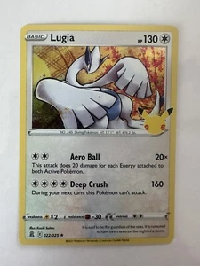 Pokémon TCG Lugia Celebrations 022/025 Holo Rare NM - Picture 1 of 2