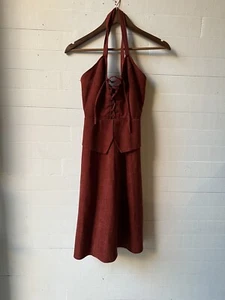 Vintage Renaissance Renn Faire Fair Costume / Peasant Dress X Top Small / medium - Picture 1 of 4