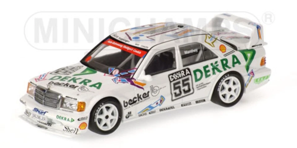 Minichamps 400923455 MERCEDES BENZ 190E 2.5-16 EVO2 O. MANTHEY DTM 1992 1:43 Foto 1 de 1