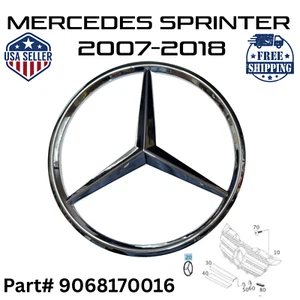 Front Grill Emblem for Mercedes-Benz Sprinter 906  2007-2018 9068170016 - Bild 1 von 5