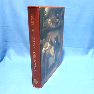 Faust Part 1 and 2 Goethe Delacroix FOLIO SOCIETY HC in Slipcase 2005 - Picture 1 of 8